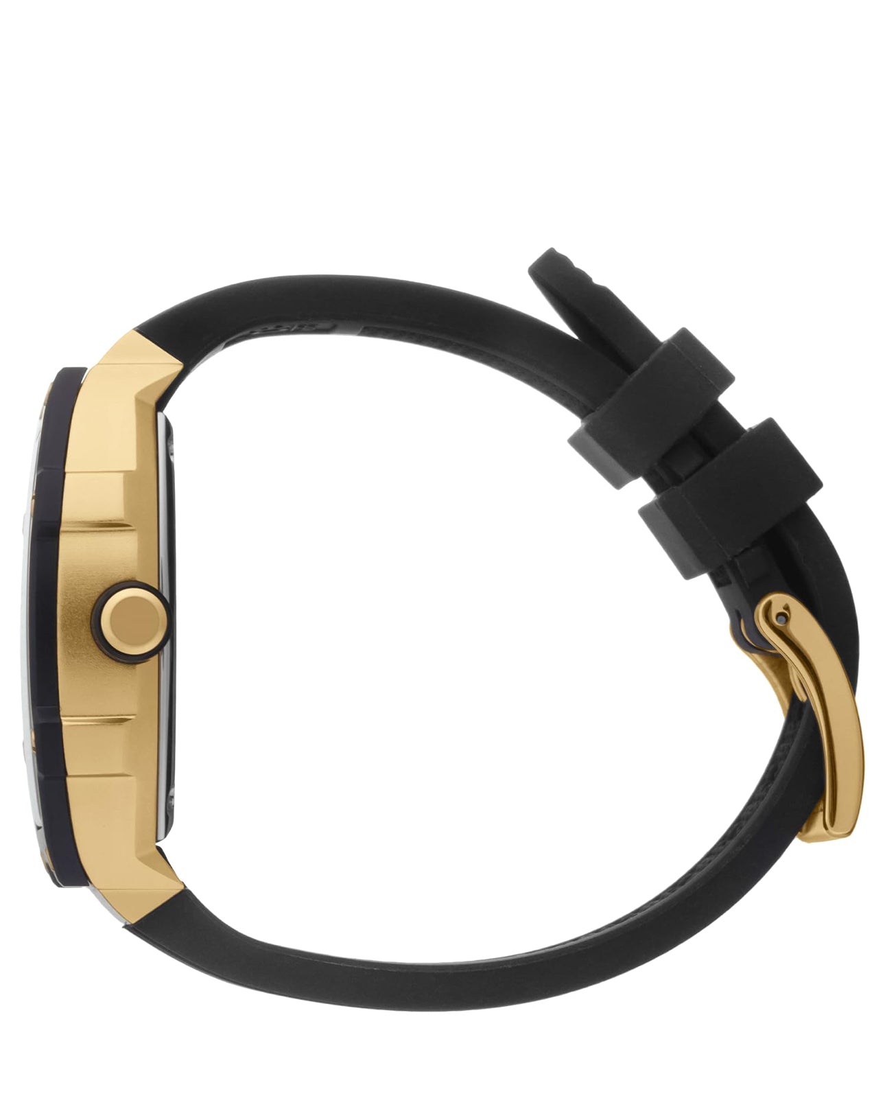 Ice Watch Ice Boliday Women's Silicone Strap, Multi-Function, multicolor (black / gold), watch